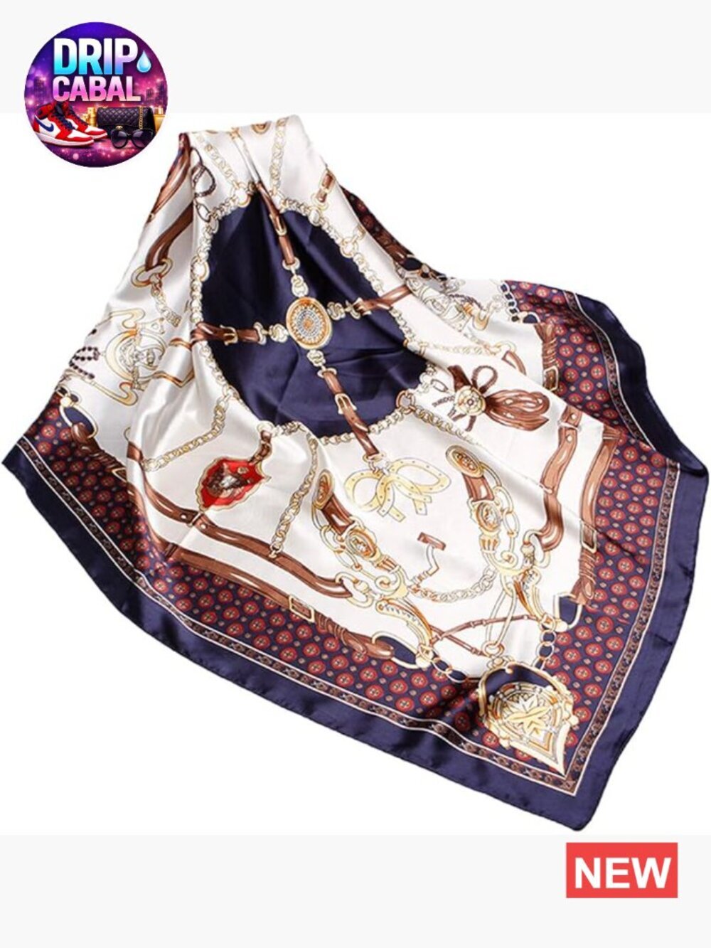 Silk Feeling Polyester Satin Fashion Scarf Head Wrap Square